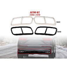 Διπλές μεταλλικές ακροφυσιές εξατμισης με αυτοκόλλητα για AUDI Q7 - EA01/EA02 - Sellzone.bg Διπλές μεταλλικές ακροφυσιές εξατμισης με αυτοκόλλητα για AUDI Q7 - EA01/EA02